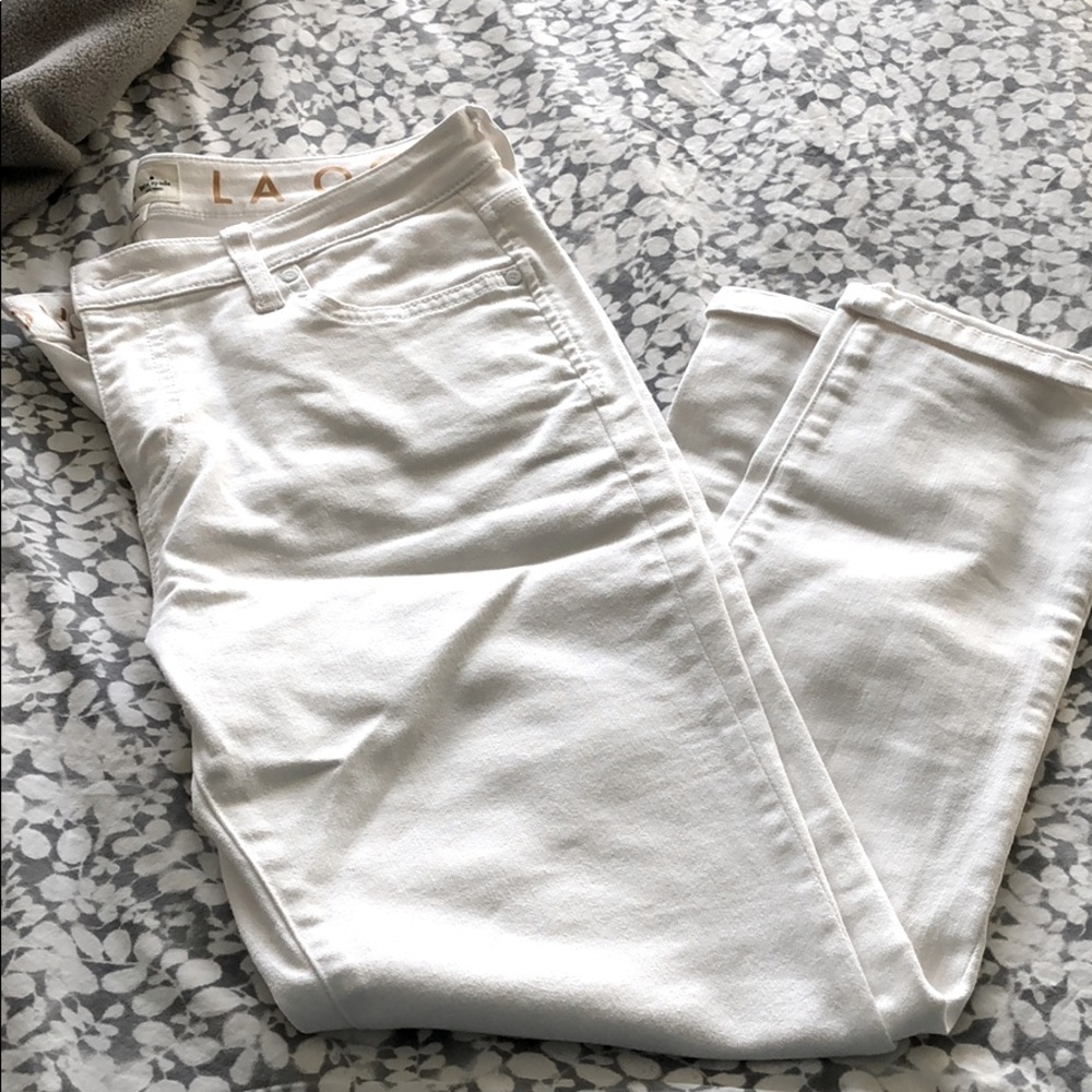 White Kate spade broome street cropped jeans